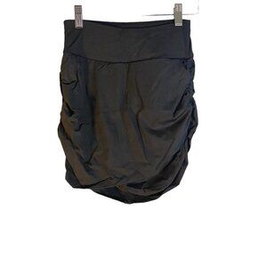Halara Womens‎ Side Ruched Pull On Skort Black Size XS